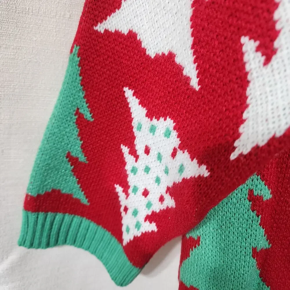 Christmas tree sweater by 33 degrees women's medium